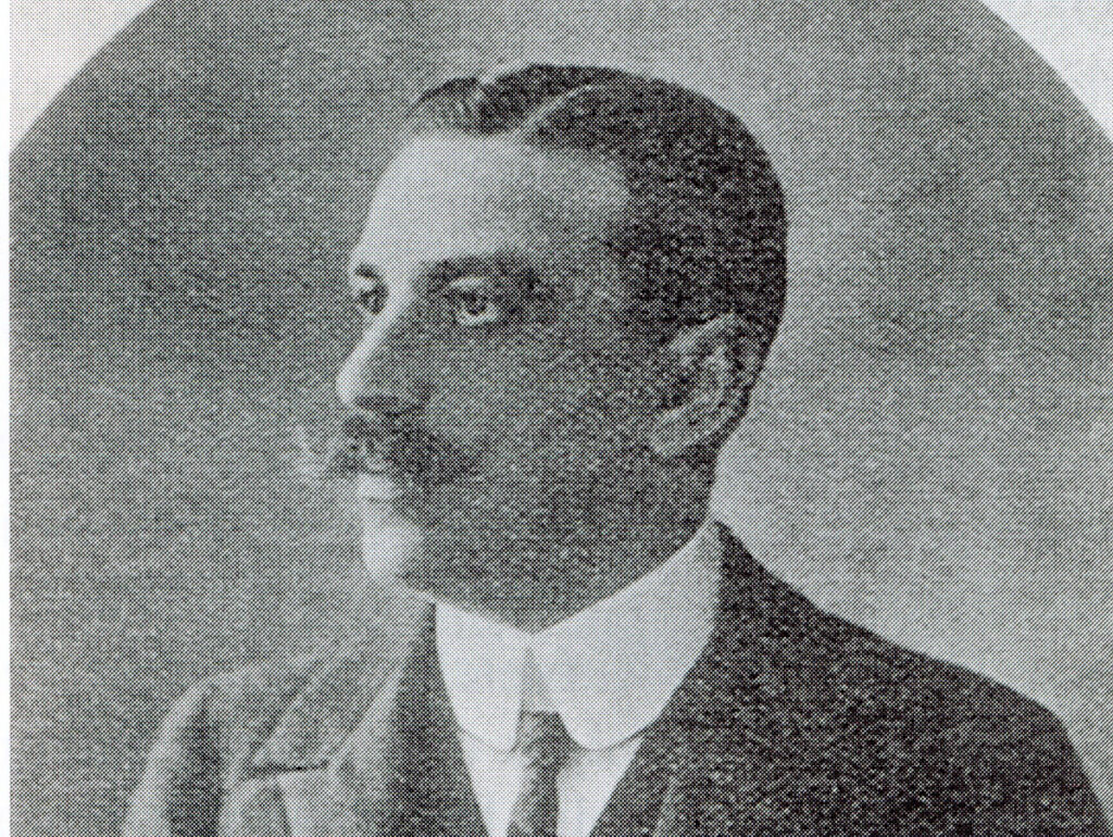 Porträtaufnahme Ludwig Kahn (1873-um 1966)